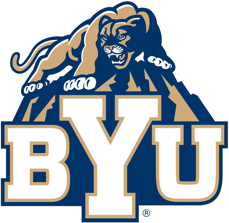 Brigham Young Cougars 2005-Pres Secondary Logo t shirts iron on transfers v2